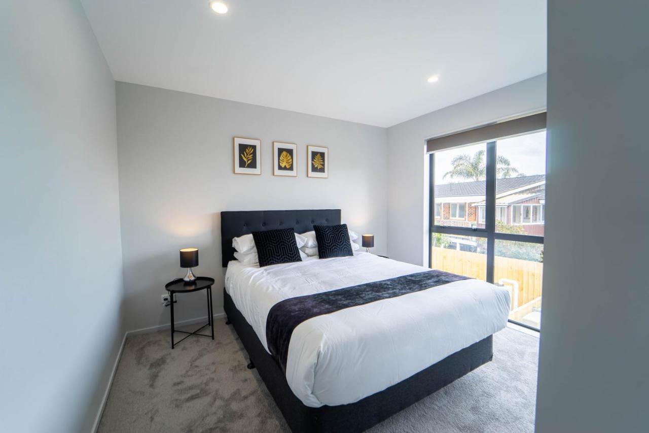 Modern Sunnyhills Town House Villa Auckland Eksteriør billede