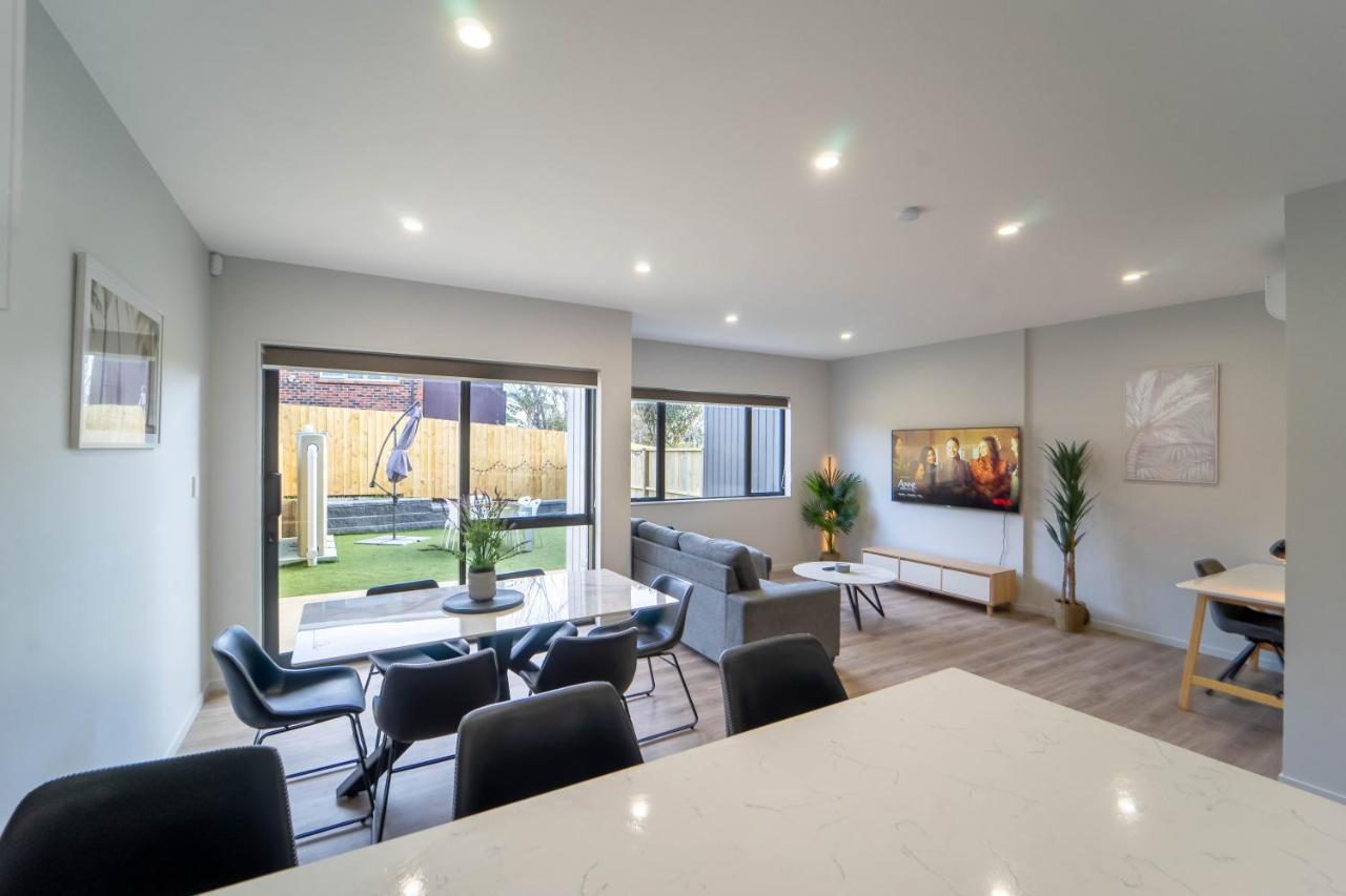 Modern Sunnyhills Town House Villa Auckland Eksteriør billede