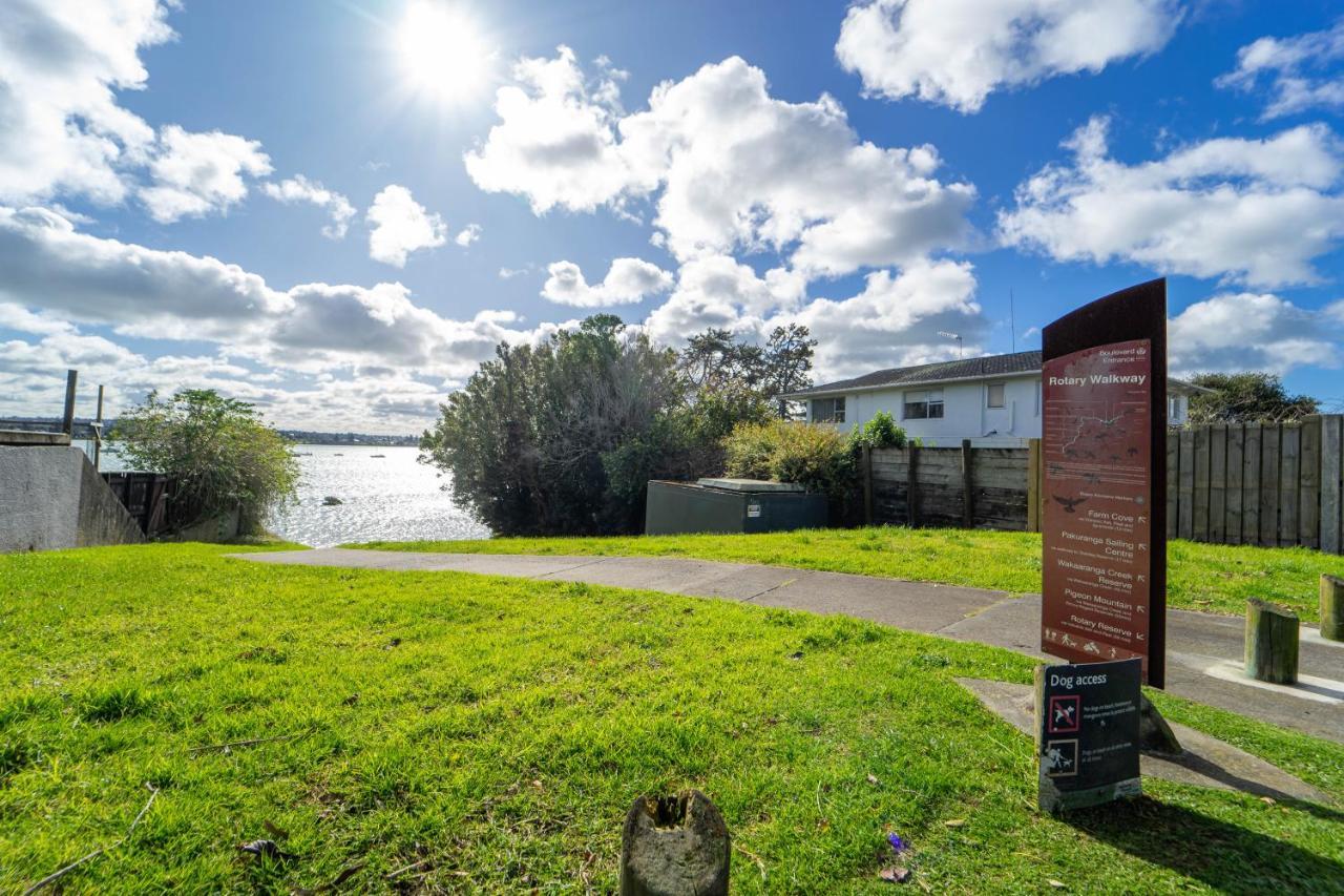 Modern Sunnyhills Town House Villa Auckland Eksteriør billede